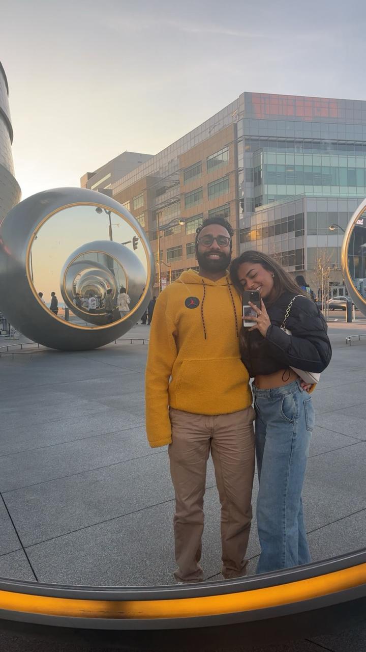 Niharika's First NBA Game